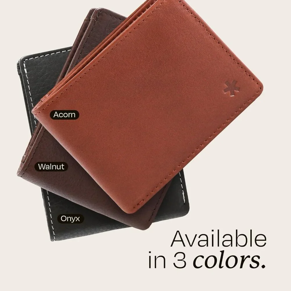 Swear Brands Leather Minimalist Slim Wallet for Men